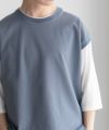 URBAN COLLECTION カットサッカーベストレイヤードTシャツ メンズ商品サムネイル-16