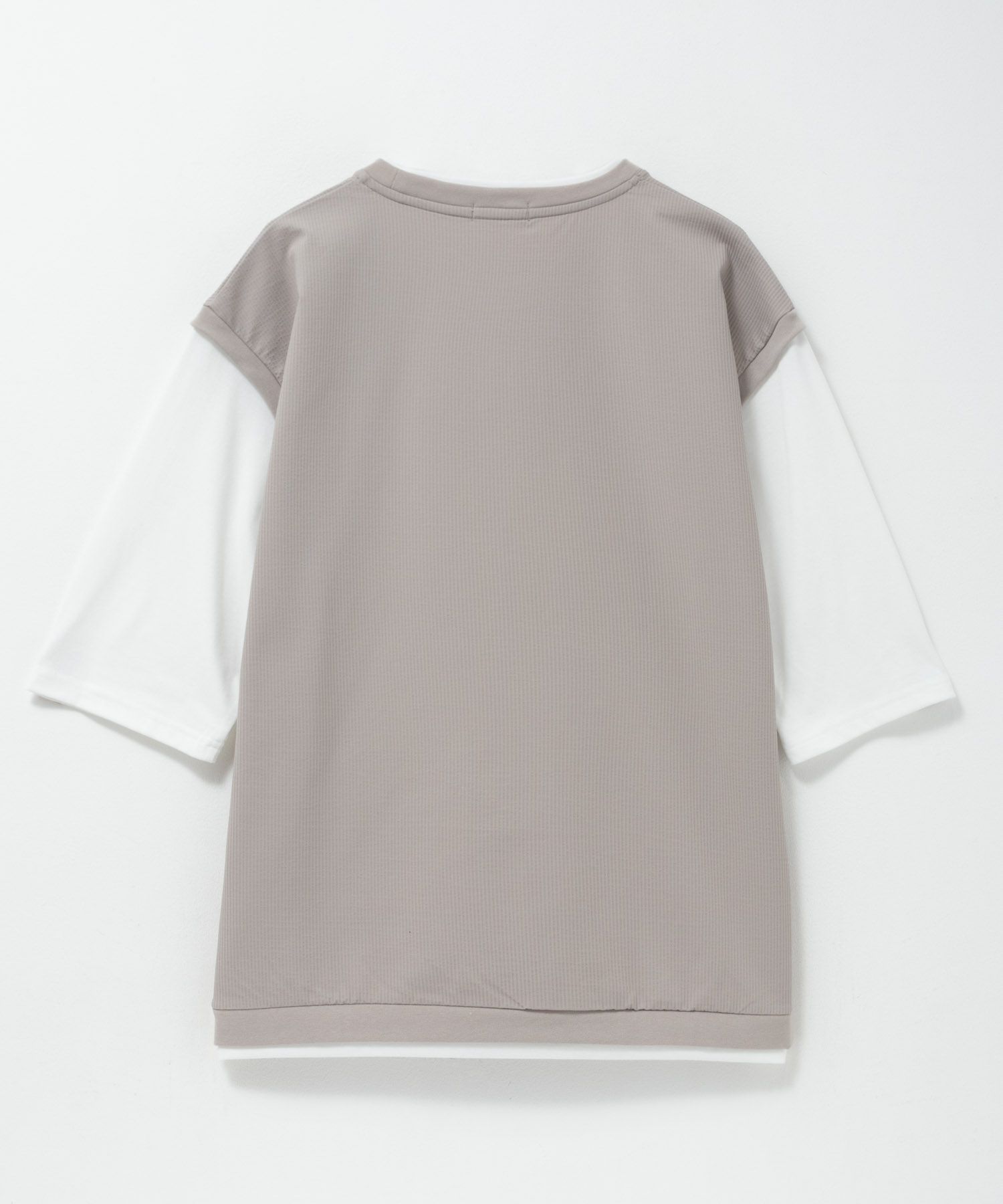 URBAN COLLECTION  カットサッカーベストレイヤードTシャツ メンズ商品サムネイル-22
