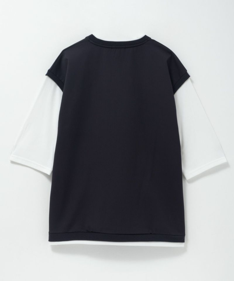 URBAN COLLECTION カットサッカーベストレイヤードTシャツ メンズ商品画像-24