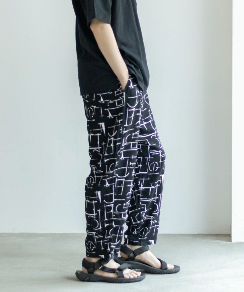 [期間限定価格]NAVY SARARI  レーヨンアンクルパンツ メンズ商品画像-8