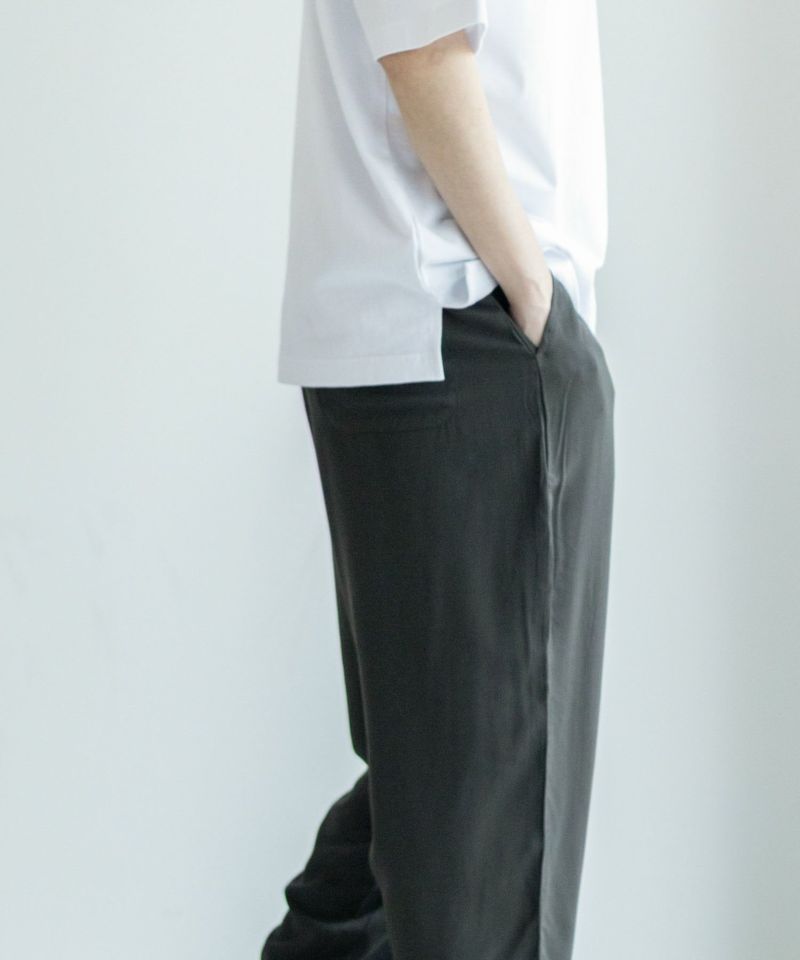 [期間限定価格]NAVY SARARI  レーヨンアンクルパンツ メンズ商品画像-12