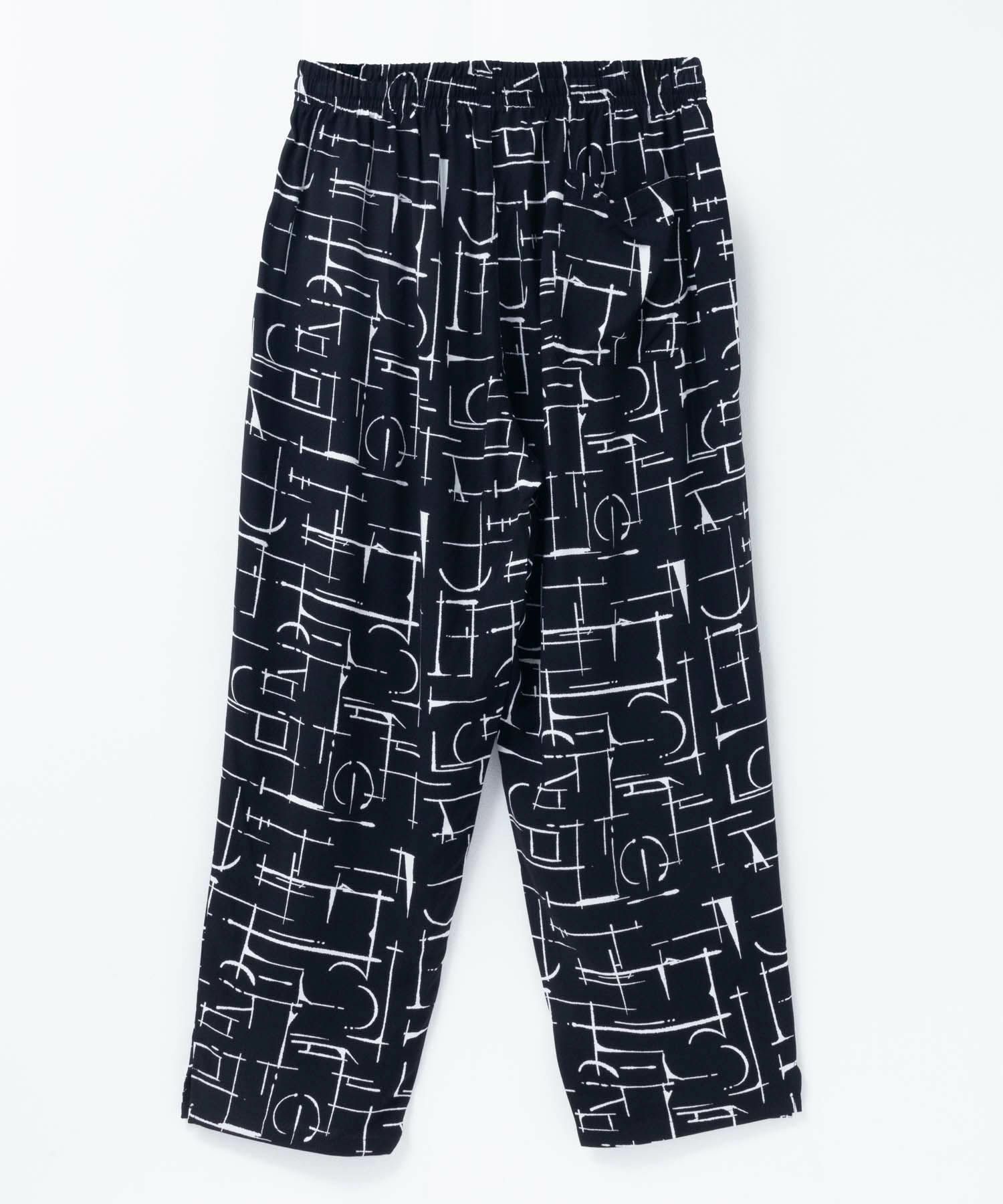 NAVY SARARI レーヨンアンクルパンツ メンズ