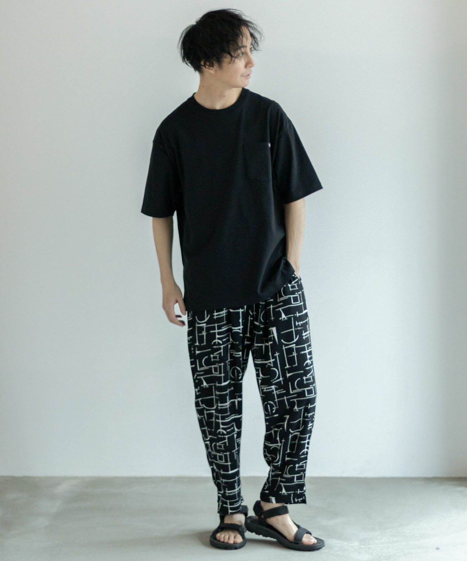 [期間限定価格]NAVY SARARI  レーヨンアンクルパンツ メンズ商品サムネイル-37