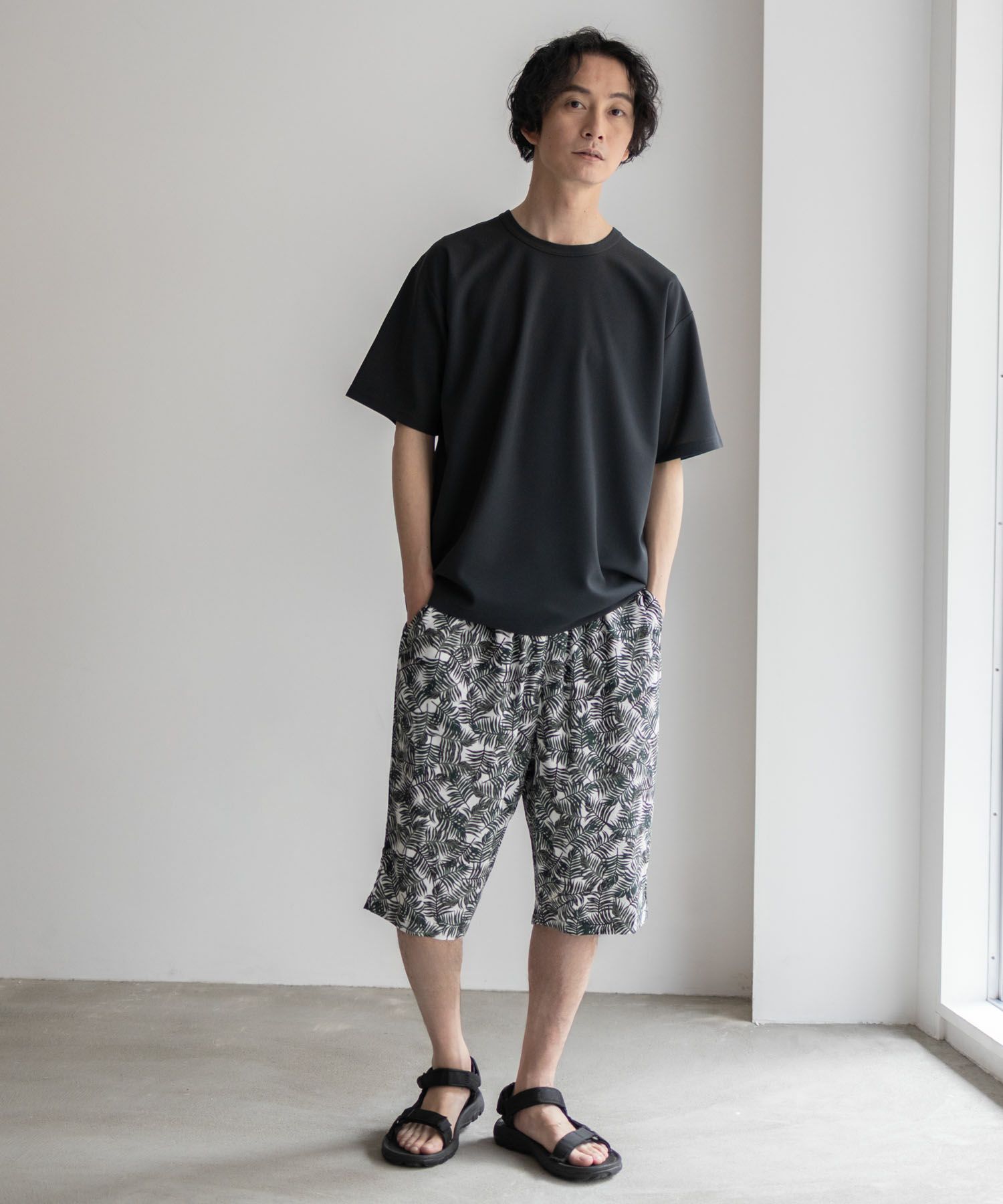 NAVY SARARI レーヨンステテコ 総柄 メンズ