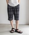 NAVY SARARI レーヨンステテコ 総柄 メンズ