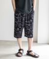 NAVY SARARI レーヨンステテコ 総柄 メンズ