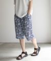 NAVY SARARI レーヨンステテコ 総柄 メンズ