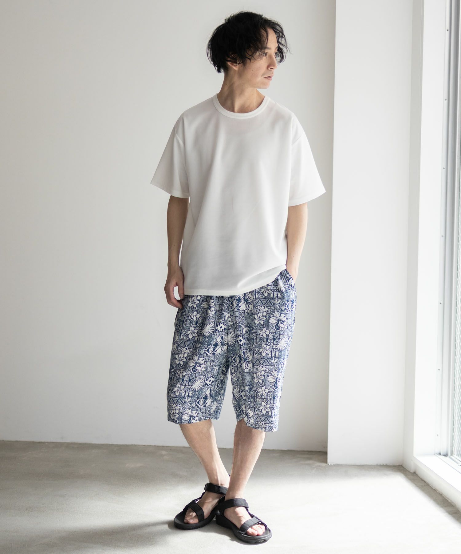 NAVY SARARI  レーヨンステテコ 総柄 メンズ商品サムネイル-21