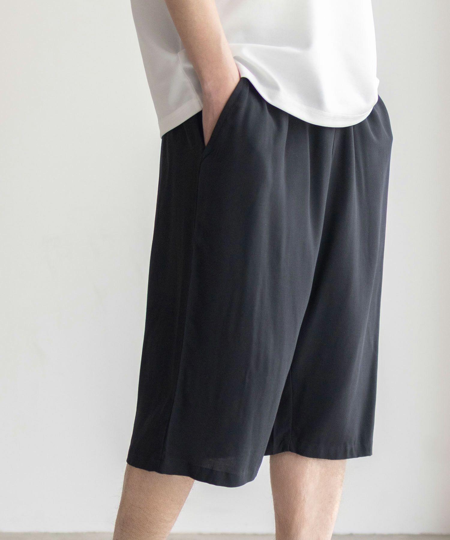 NAVY SARARI  レーヨンステテコ 無地 メンズ商品画像-5