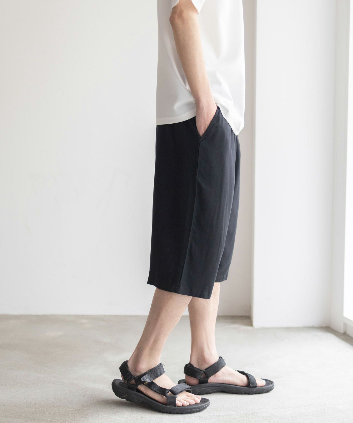 NAVY SARARI レーヨンステテコ 無地 メンズ