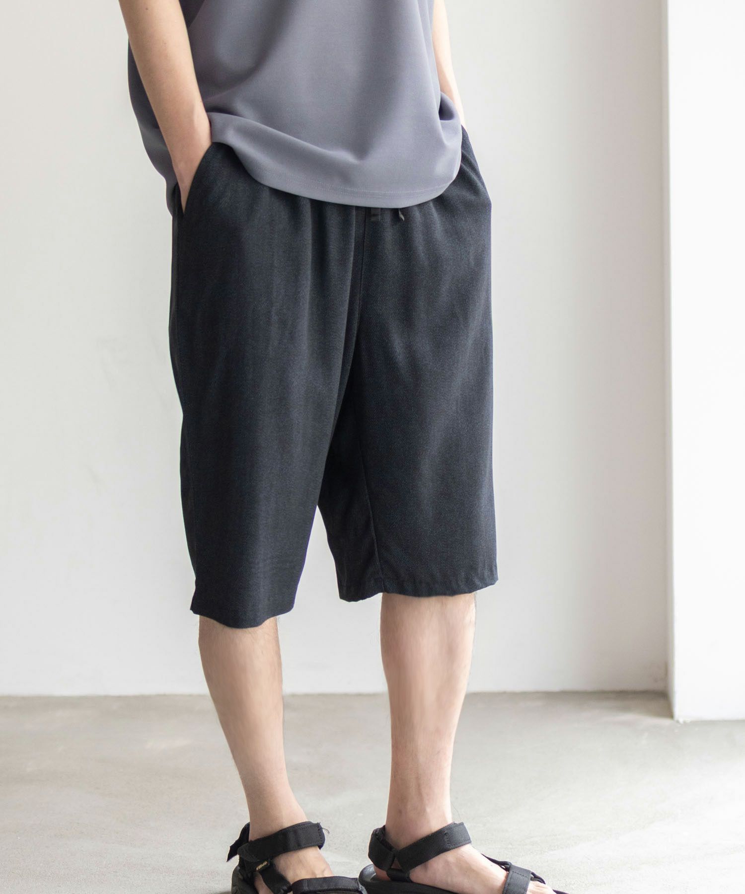 NAVY SARARI  レーヨンステテコ 無地 メンズ商品画像-12