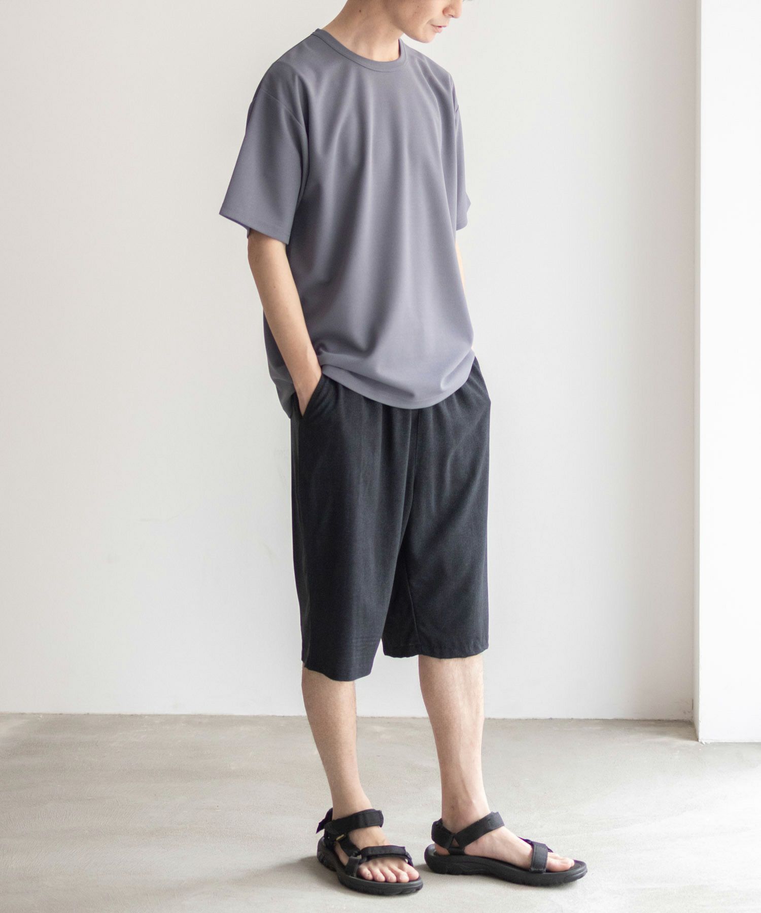 NAVY SARARI  レーヨンステテコ 無地 メンズ商品画像-15