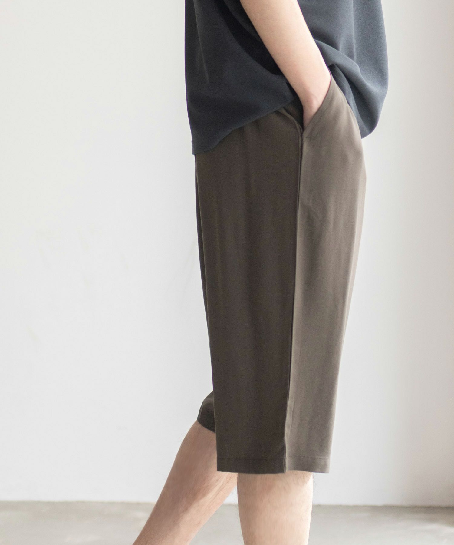 NAVY SARARI  レーヨンステテコ 無地 メンズ商品画像-17