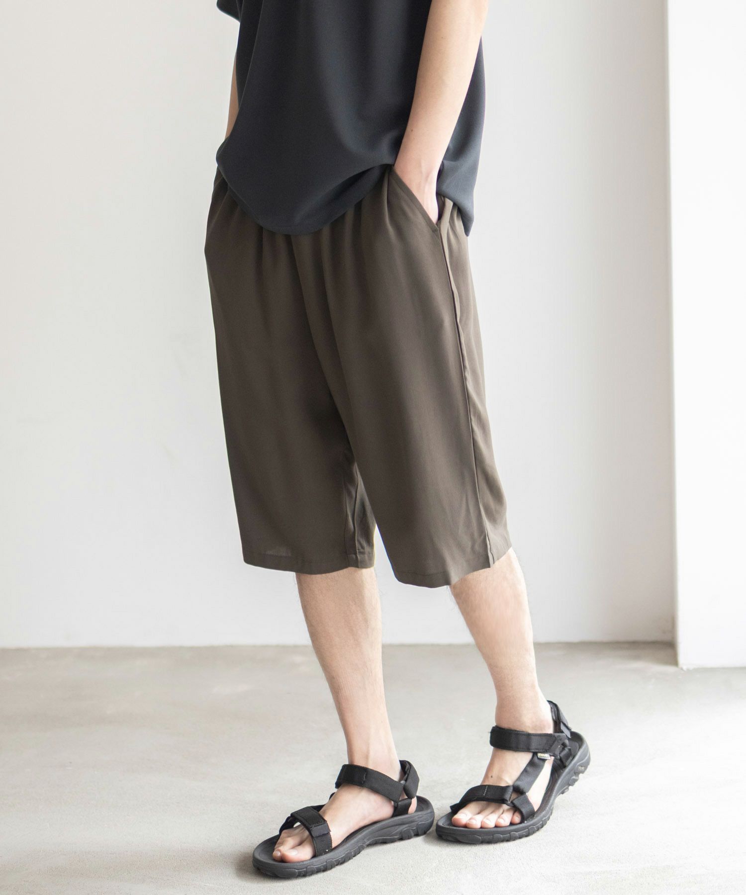 NAVY SARARI レーヨンステテコ 無地 メンズ