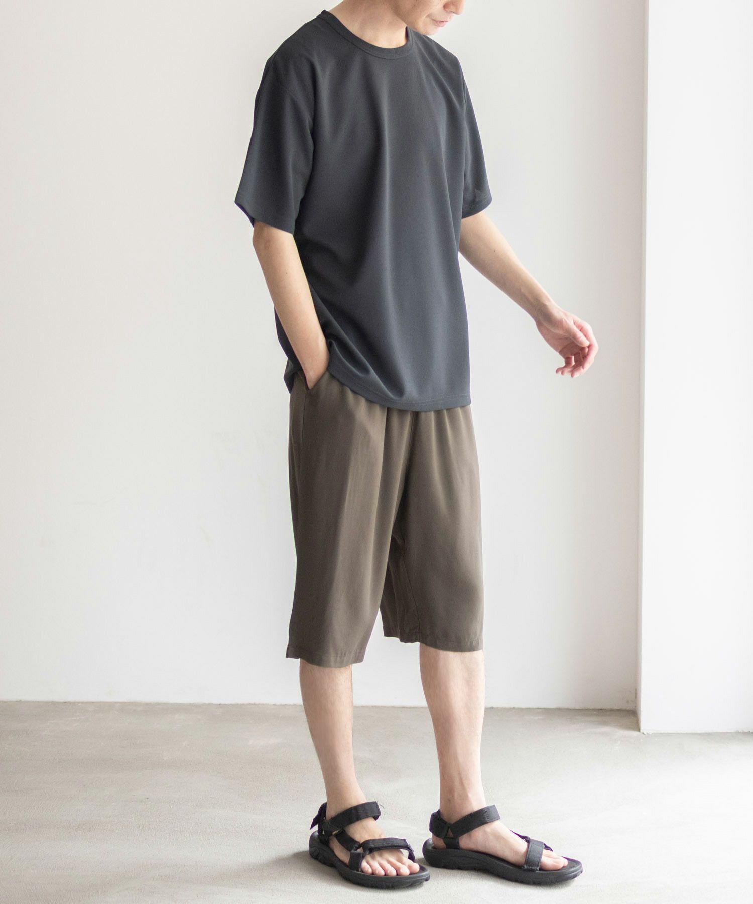NAVY SARARI  レーヨンステテコ 無地 メンズ商品画像-20