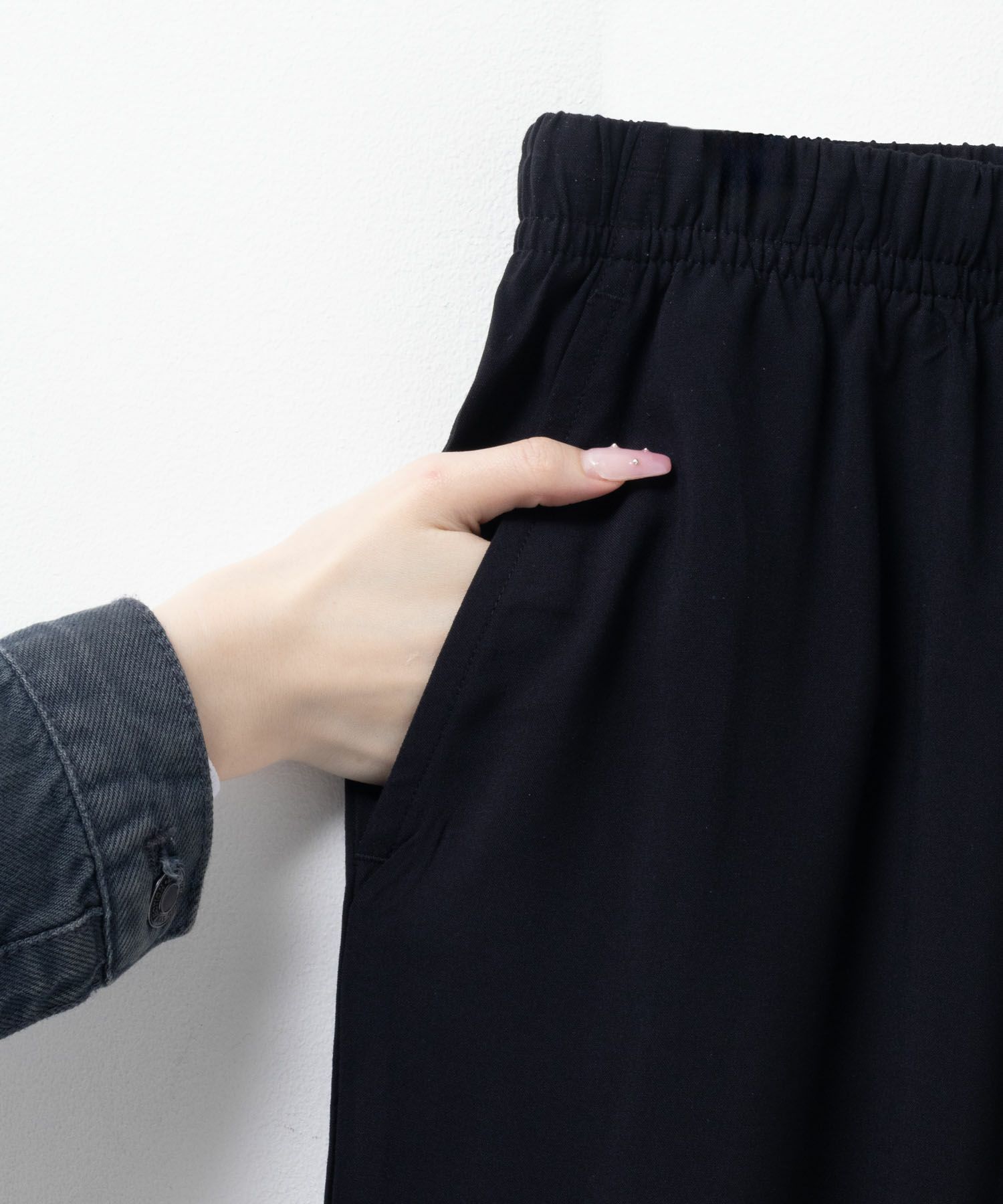 NAVY SARARI  レーヨンステテコ 無地 メンズ商品画像-27