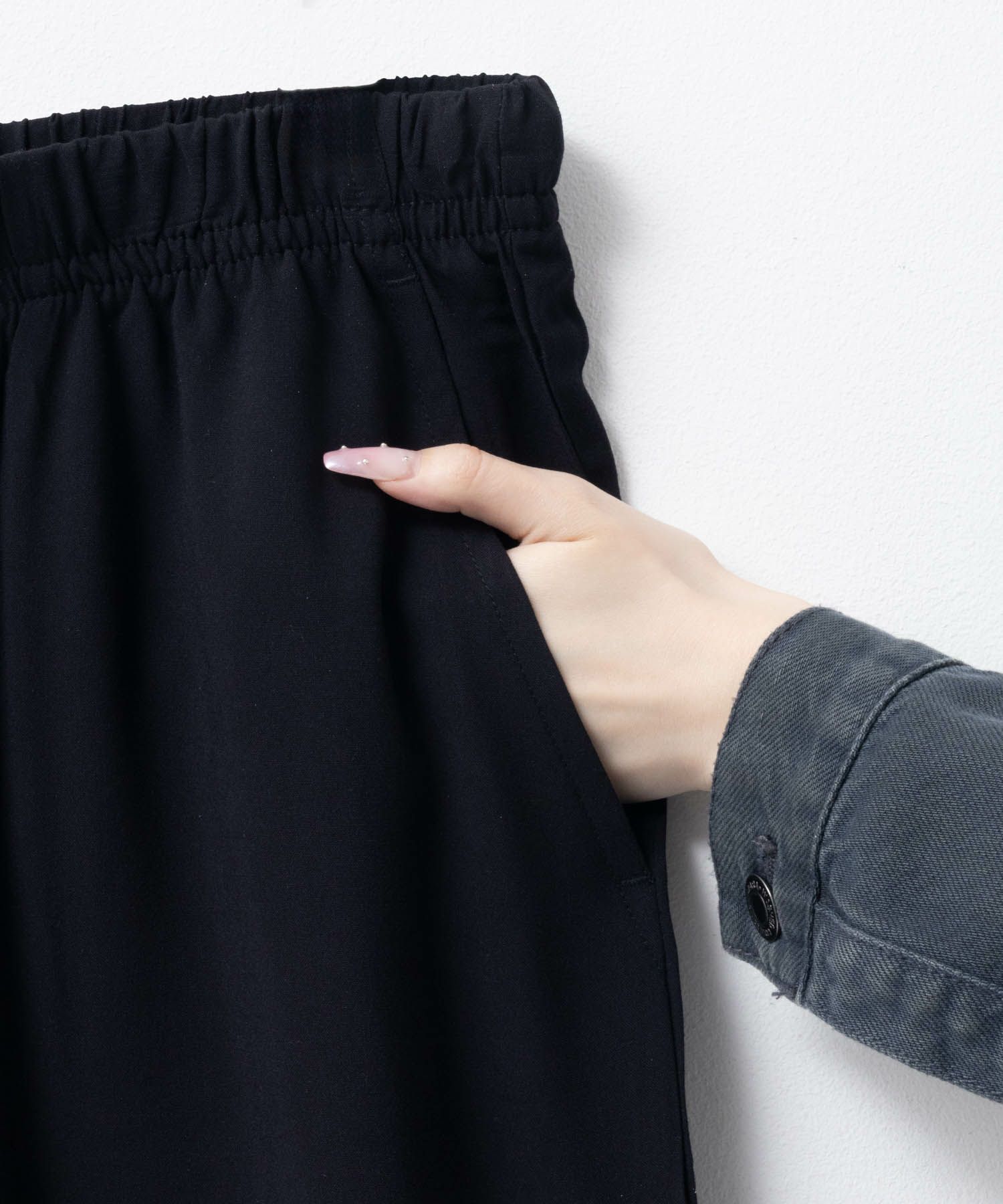 NAVY SARARI レーヨンステテコ 無地 メンズ