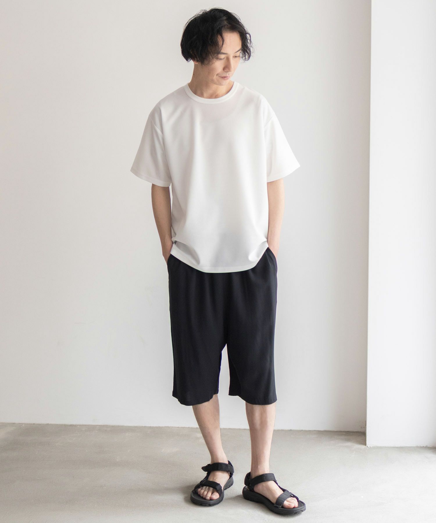 NAVY SARARI  レーヨンステテコ 無地 メンズ商品画像-34