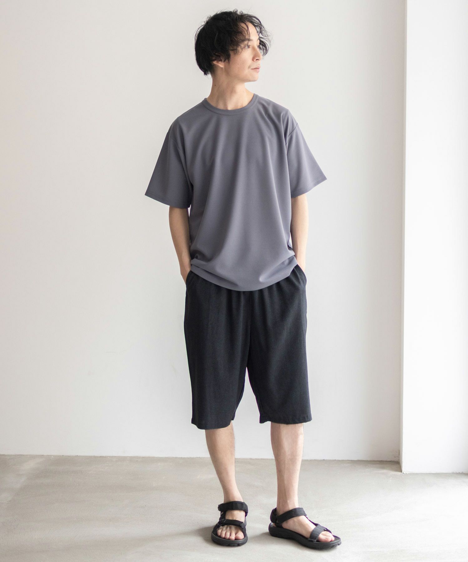 NAVY SARARI  レーヨンステテコ 無地 メンズ商品サムネイル-35