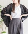 Howdy Marie メッシュレースモモンガカーディガン レディース商品サムネイル-6