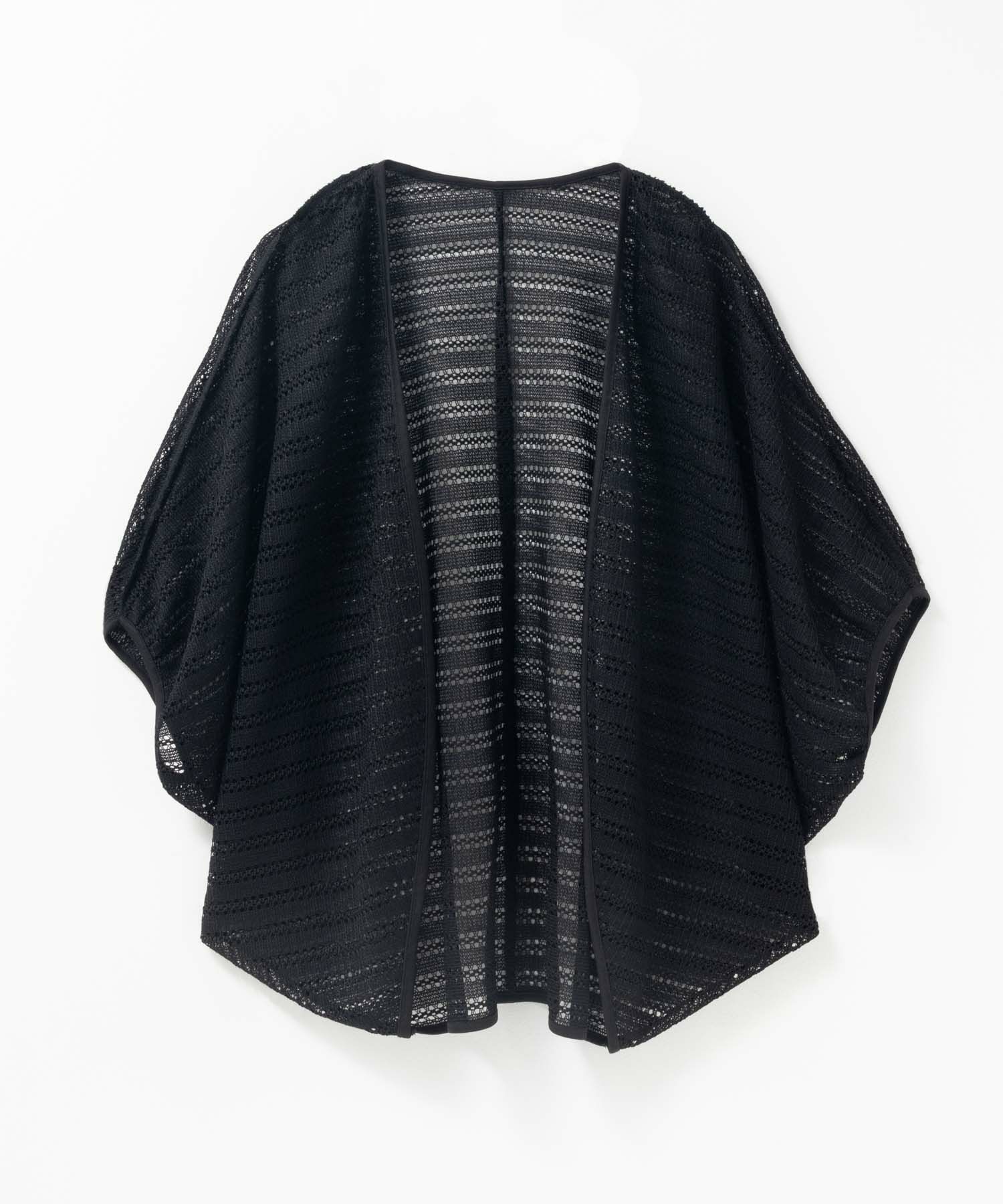 Howdy Marie メッシュレースモモンガカーディガン レディース