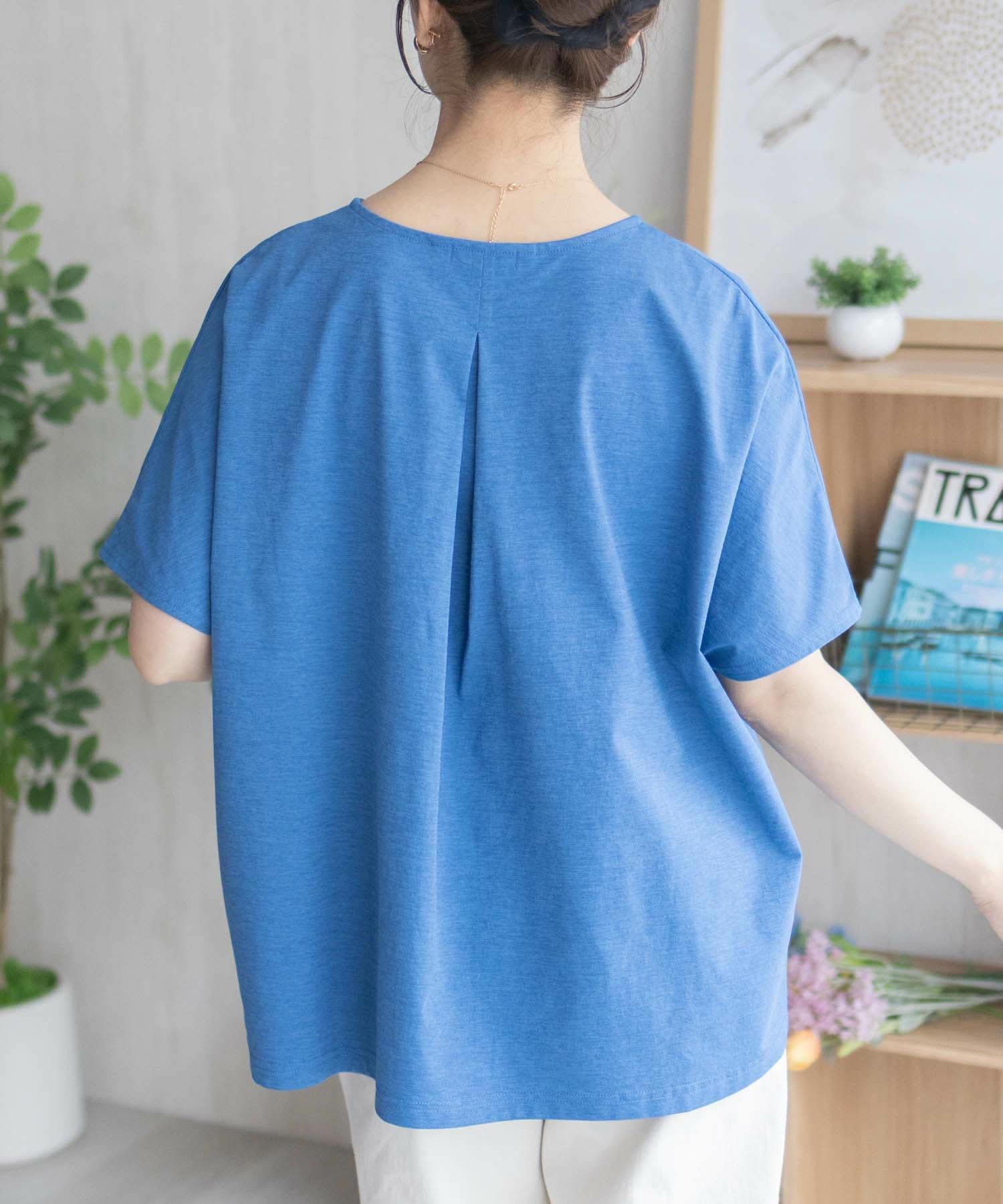 Howdy Marie バックタックプルオーバー レディース