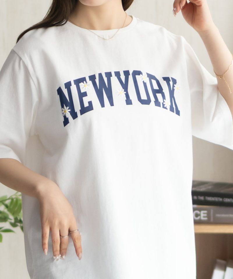 AZUL HOME】 ミルキータッチローズ刺繍シャツ｜WOMEN｜250GAH80