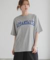 フラワー刺繍カレッジTシャツ レディース ネコポス 対応商品