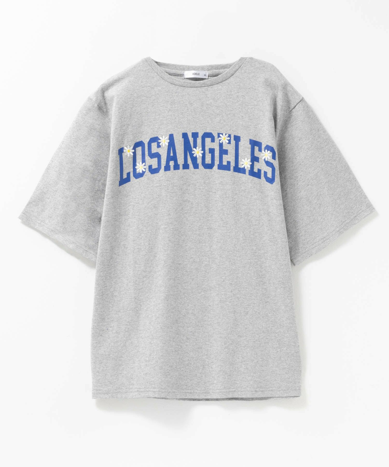 フラワー刺繍カレッジTシャツ レディース メール便 対応商品商品サムネイル-11