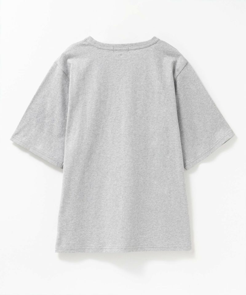 フラワー刺繍カレッジTシャツ レディース メール便 対応商品商品画像-12