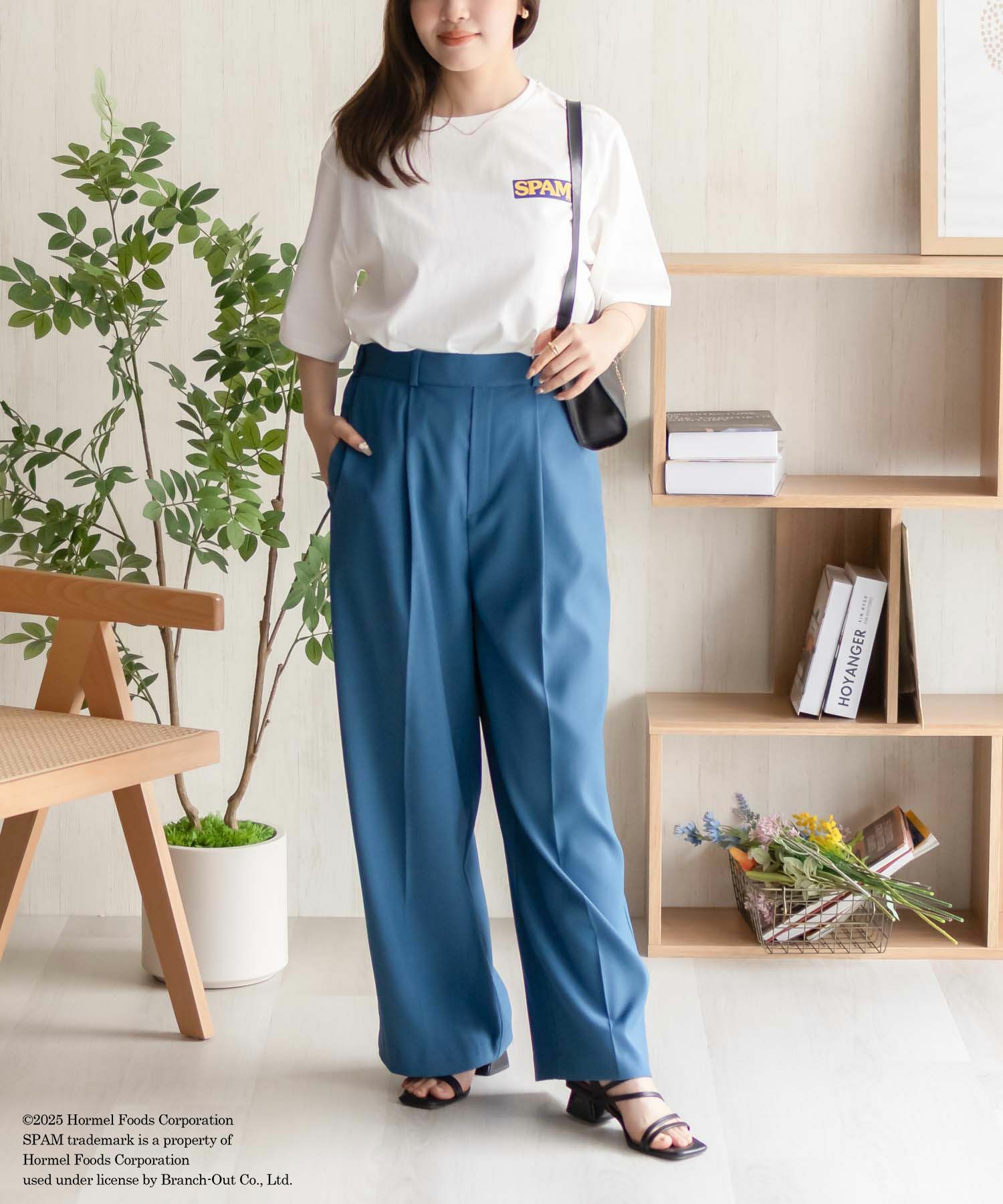 SPAM(R) Brand  プリントTシャツ レディース メール便 対応商品商品サムネイル-8