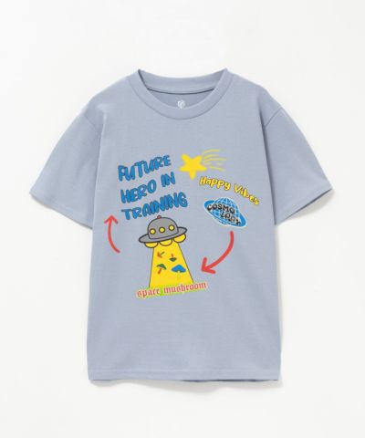 T-GRAPHICS  お絵描きグラフィック半袖Tシャツ キッズ ネコポス 対応商品