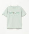 T-GRAPHICS ハートグラフィック半袖Tシャツ キッズ ネコポス 対応商品