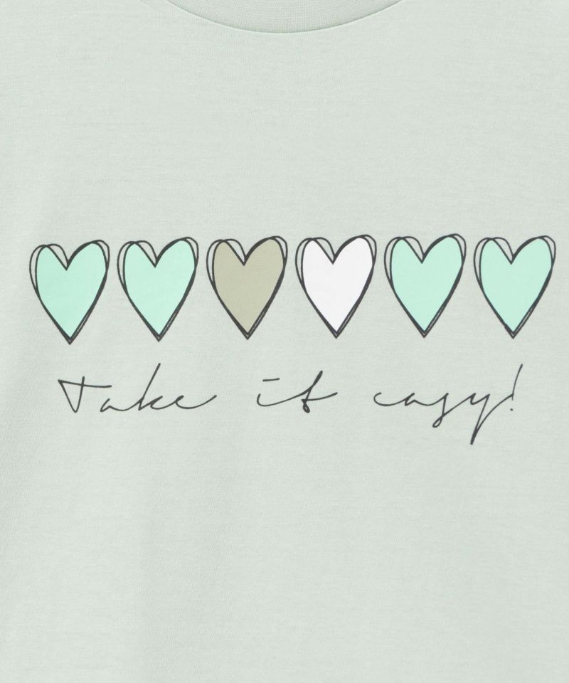 T-GRAPHICS  ハートグラフィック半袖Tシャツ キッズ メール便 対応商品商品画像-6