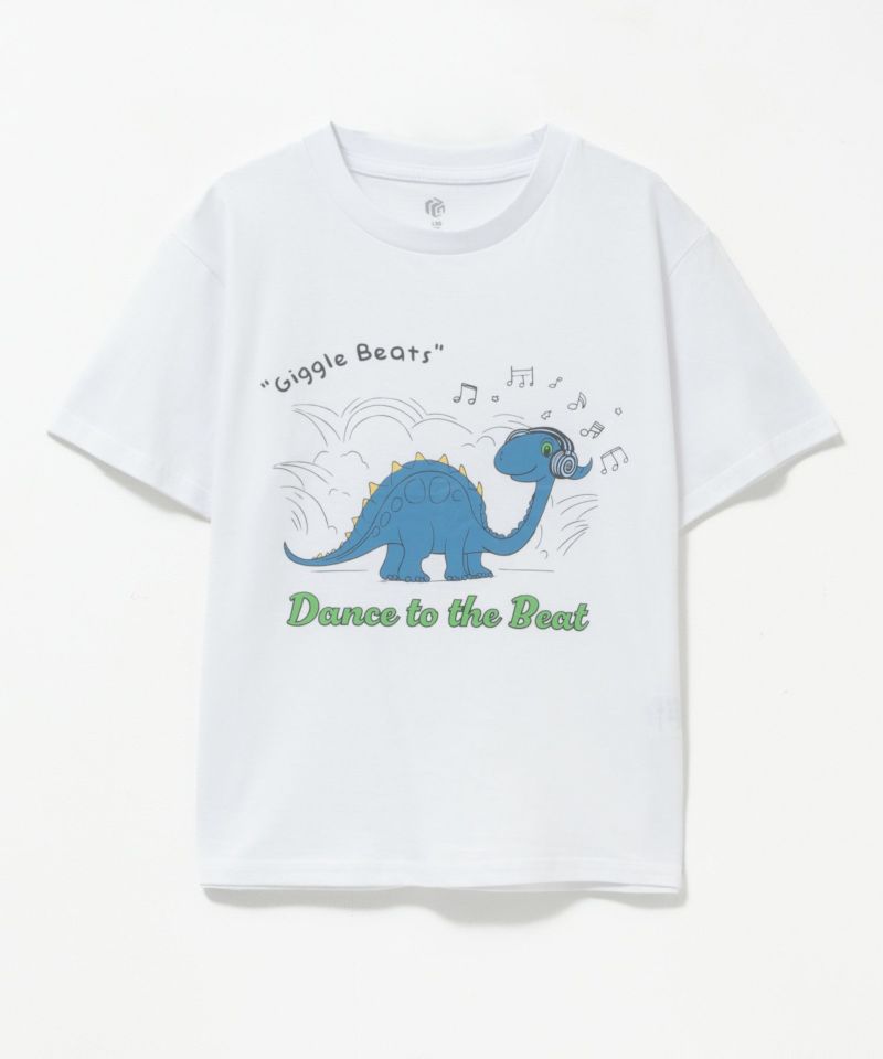 T-GRAPHICS ダイナソープリント半袖Tシャツ キッズ メール便 対応商品商品画像-3