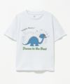 T-GRAPHICS ダイナソープリント半袖Tシャツ キッズ ネコポス 対応商品