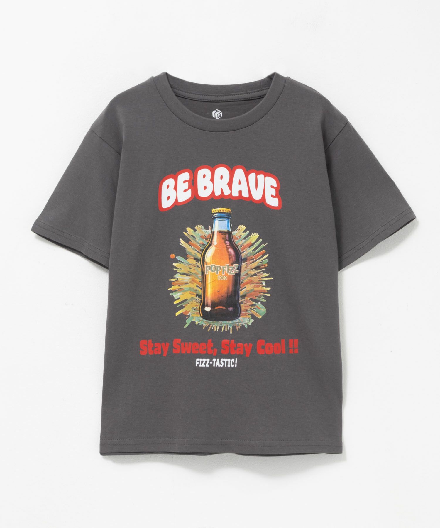 T-GRAPHICS ポッププリント半袖Tシャツ キッズ メール便 対応商品商品サムネイル-1