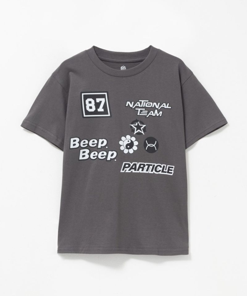 T-GRAPHICS ロゴストリート半袖Tシャツ キッズ メール便 対応商品商品画像-1