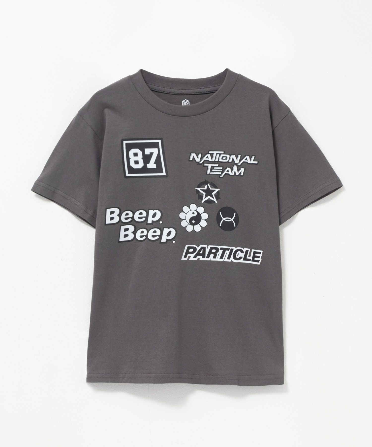 T-GRAPHICS ロゴストリート半袖Tシャツ キッズ メール便 対応商品商品サムネイル-1