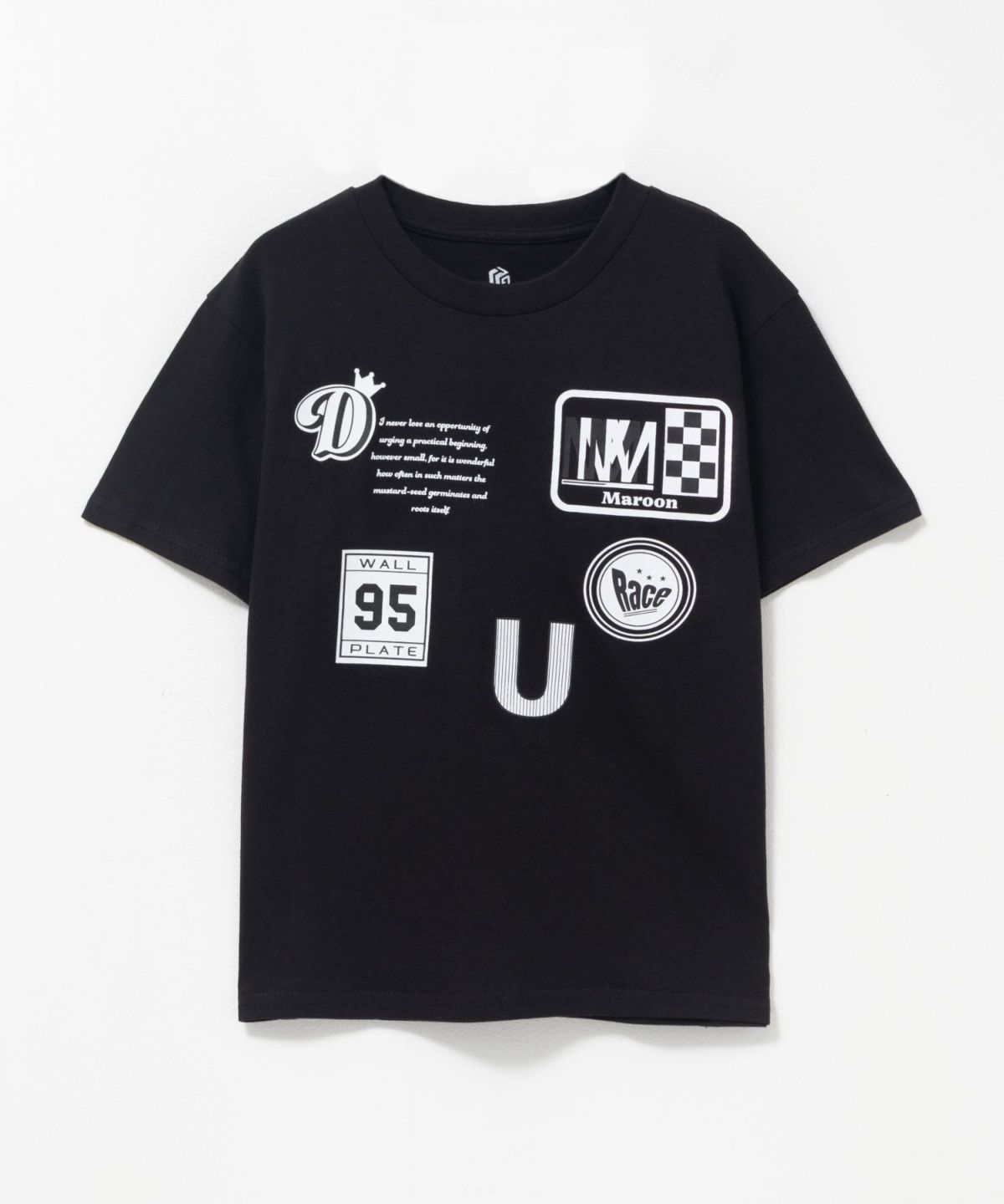 T-GRAPHICS ロゴストリート半袖Tシャツ キッズ ネコポス 対応商品