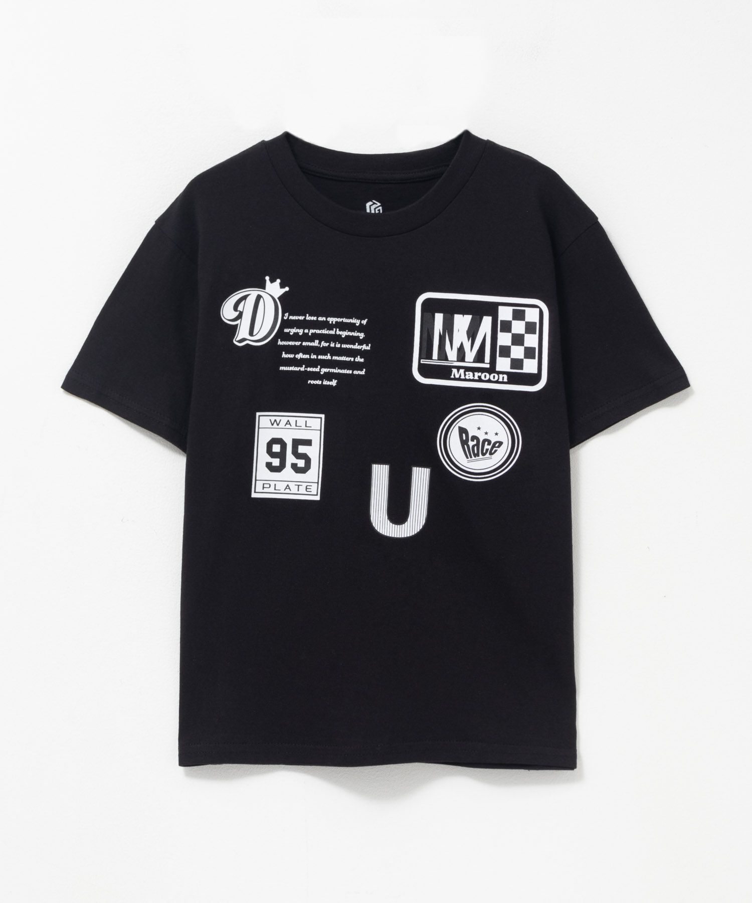 T-GRAPHICS ロゴストリート半袖Tシャツ キッズ ネコポス 対応商品