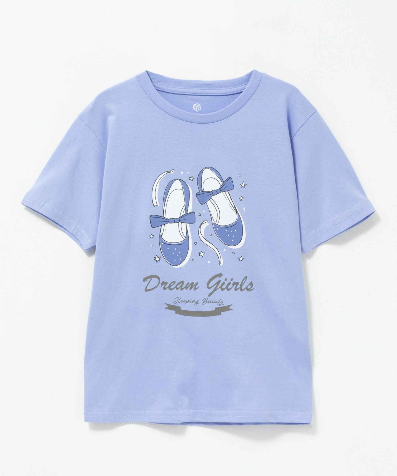T-GRAPHICS  ガーリー半袖Tシャツ キッズ メール便 対応商品商品サムネイル-1