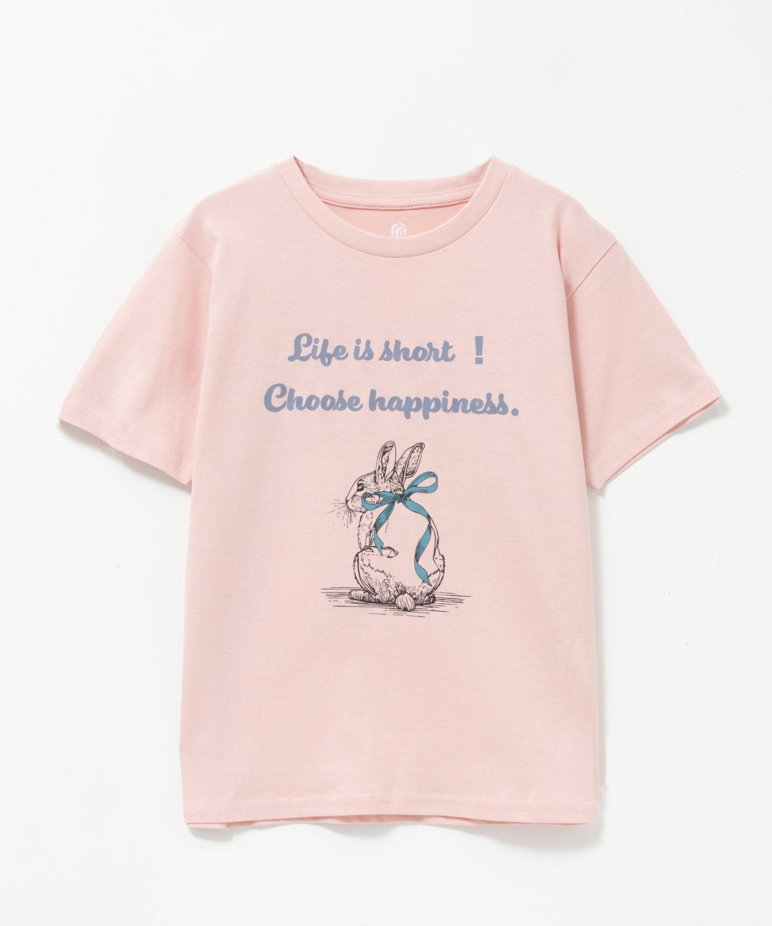 T-GRAPHICS  ガーリー半袖Tシャツ キッズ メール便 対応商品商品画像-3