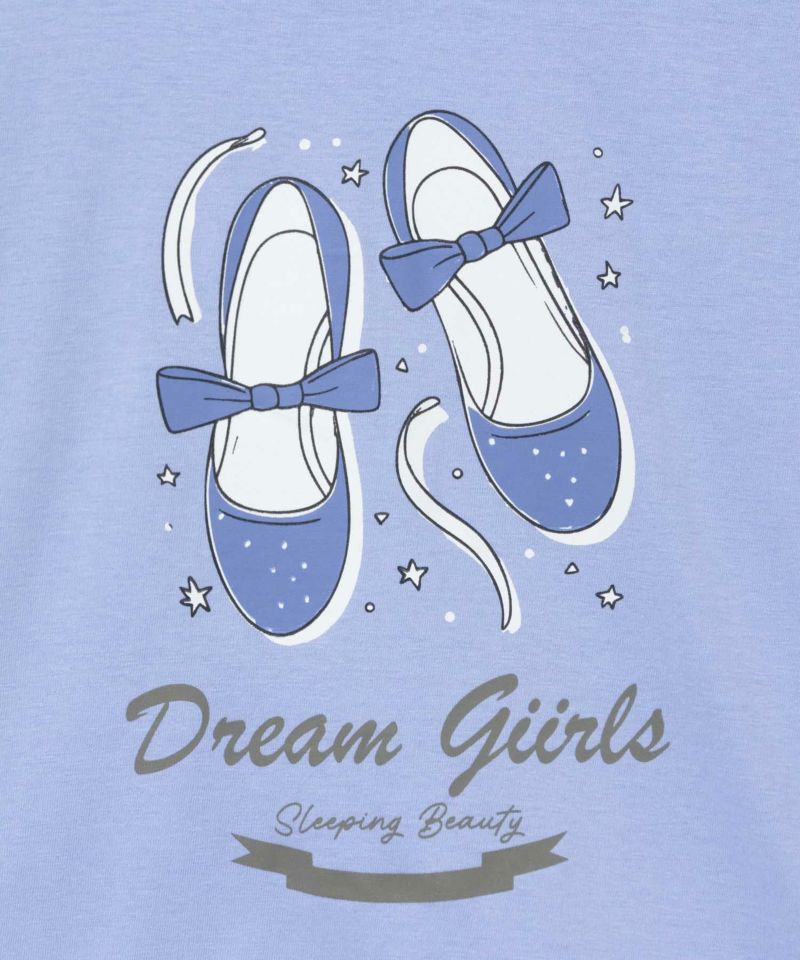 T-GRAPHICS  ガーリー半袖Tシャツ キッズ メール便 対応商品商品画像-5