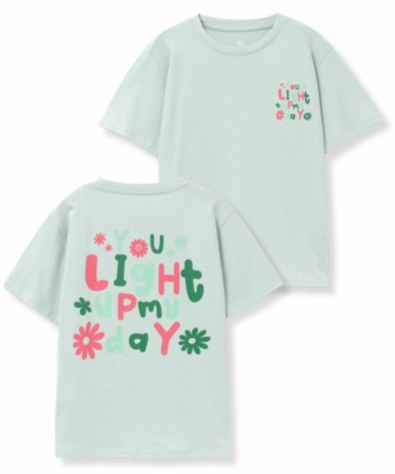 T-GRAPHICS  デカロゴ半袖Tシャツ キッズ ネコポス 対応商品商品画像-2