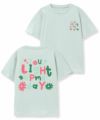 T-GRAPHICS デカロゴ半袖Tシャツ キッズ ネコポス 対応商品