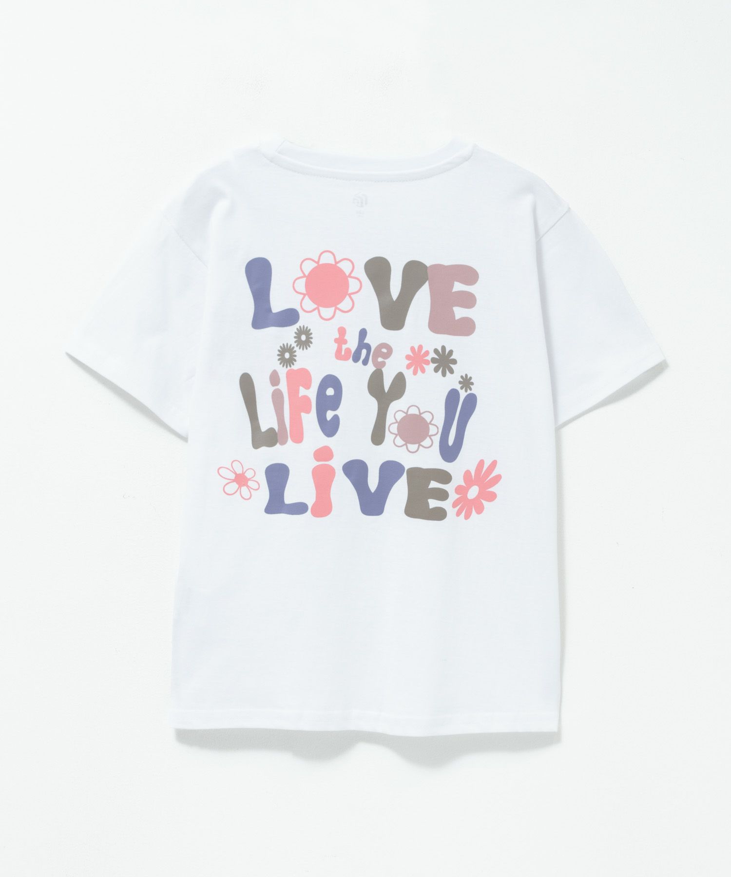 T-GRAPHICS デカロゴ半袖Tシャツ キッズ メール便 対応商品商品画像-3