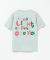 T-GRAPHICS デカロゴ半袖Tシャツ キッズ ネコポス 対応商品