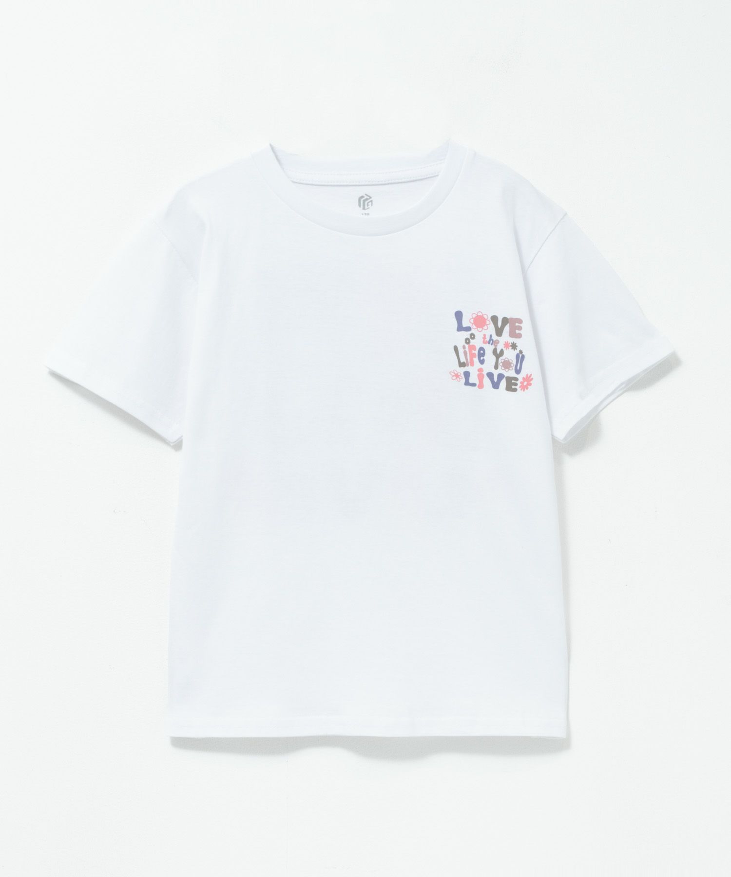 T-GRAPHICS デカロゴ半袖Tシャツ キッズ メール便 対応商品商品サムネイル-4