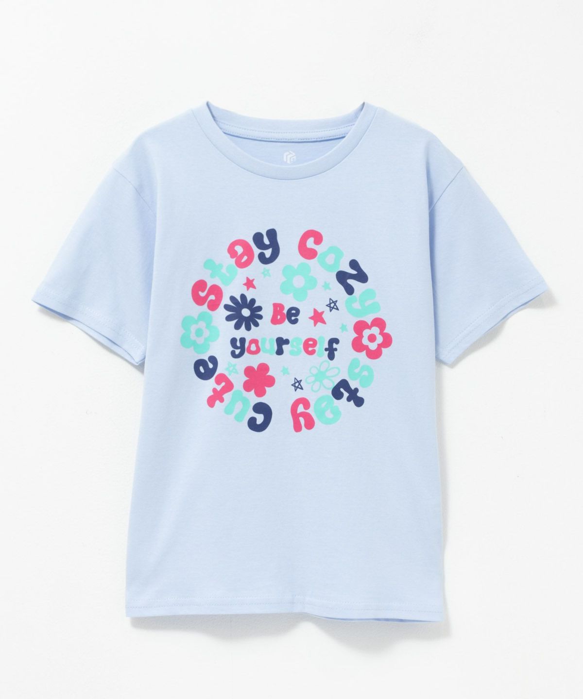 T-GRAPHICS サークルロゴ半袖Tシャツ キッズ ネコポス 対応商品